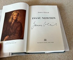 James GLEICK — Isaac Newton (Science) — 2003 SIGNED 1st Edition Hardcover
