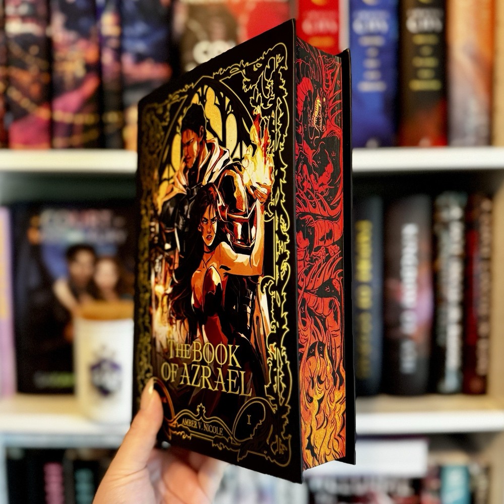 The Book of Azrael by Amber V. Nicole (Smut & Sip Special Edition)