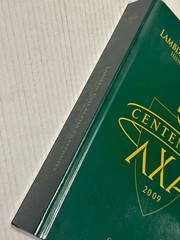 LAMBDA CHI ALPHA Fraternity History & Roll Call of Brothers 2009 HC Directory