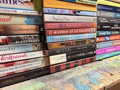 Lot of 10 Hardcover or Papeback Books GENERAL FICTION MIXED GENRE GREAT VARIETY