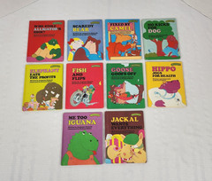 Lot Of The First 10 Vintage Sweet Pickles HB Childrens Books Small 8.25″ X 6.5″
