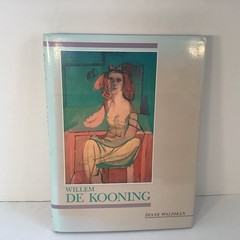 WILLEM DE KOONING – DIANE WALDMAN – 1988 – HC/DJ – 1ST ED. Like New