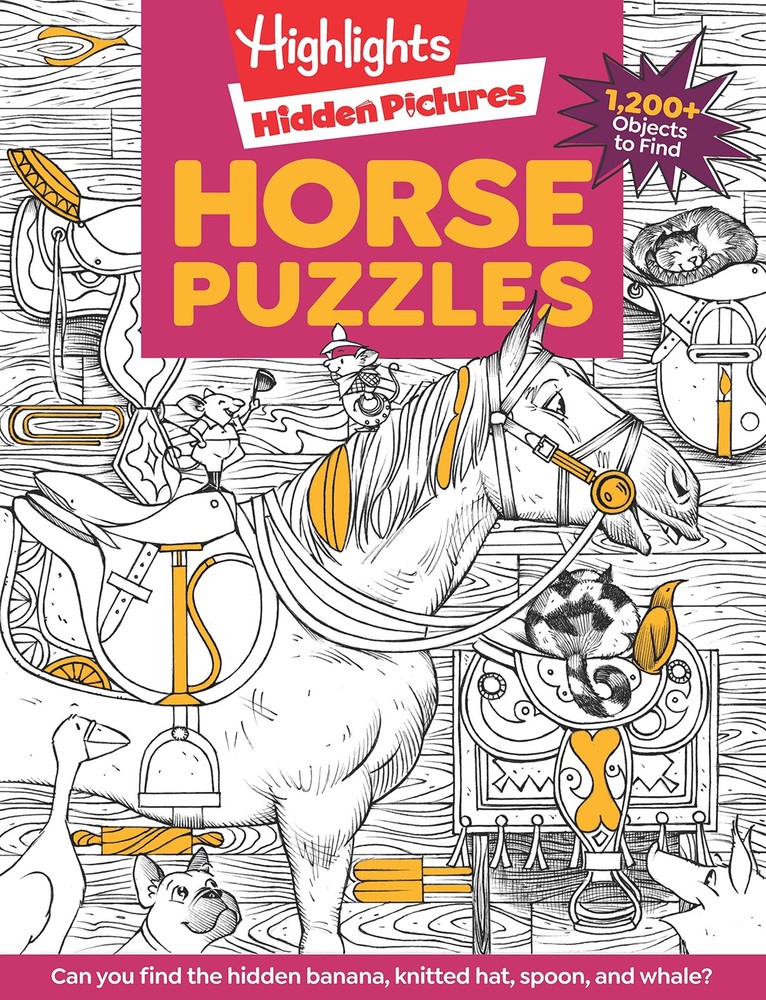 Horse Puzzles Multicolor