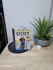 SIGNED – The Secret Library by Kekla Magoon 2024 Hardcover Dust Jacket