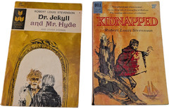 Robert Louis Stevenson Kidnapped LB135 Dr Jekyll Mr Hyde T550 Paperback Lot