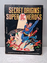Secret Origins of the Super DC Heroes Warner Books Illustrated Comic 1976