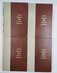 Funk and Wagnalls Supplement Science Yearbook 8 Hardcover Volume Lot 1986 – 1993