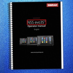 SIMRAD NSS evo3S Multifunction Display Operator Manual BINDING – COVERING