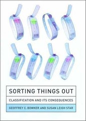 Sorting Things Out: – Paperback, by Bowker Geoffrey C.; – Very Good