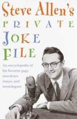 Steve Allen’s Private Joke File – Paperback By Allen, Steve – GOOD