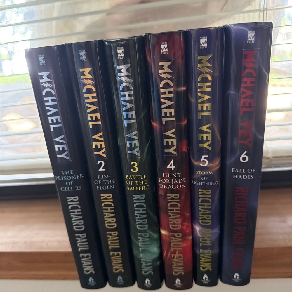Michael Vey Series 1-6 set 1 2 3 4 5 6 hardback lot Richard Paul Evans