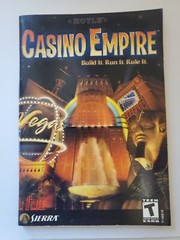 Casino Empire Instruction Book Only Paperback 56 Pages Booklet