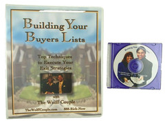 The Wolff Couple Building Your Buyer’s List Real Estate Manual Forms CD $497 B35