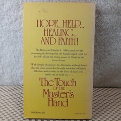The Touch of the Master’s Hand Charles L. Allen 1976 6th Print Christian Spire
