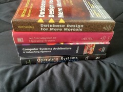 Addison Wesley Lot of 4 Books, Operating Systems