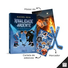 Heated Rivalry + The Long Game Book Set Rachel Reid Exclusive Limited Brazil Ed.
