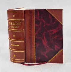 The Most Sacred Bible 1539 by Rychard Taverner [LEATHER BOUND]
