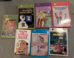 Judy Blume lot of 7 Vintage 70s and 80s Dell PB Blubber, Are You There God… +