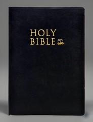 The Holy Bible King James Version In Black Cover Old & New Testaments Brand New.