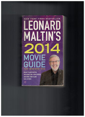 LEONARD MALTIN’S 2014 MOVIE GUIDE – MORE THAN 1,600 PAGES! 1ST PRINTING