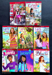 8 Lot AMERICAN GIRL Books GIRL OF THE YEAR 2015, 2016, 2017, 2018, 2019