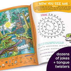 Silliest Hidden Pictures Puzzles Ever: Search-And-Find Book for Kids 6 and up wi