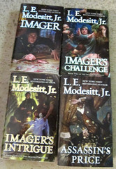 L. E. Modesitt book lot- 4 novels from the Imager Portfolio series…