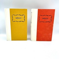 James Clavell Shogun Hardcover Set Volumes 1 & 2 Atheneum 1975 Vintage Books