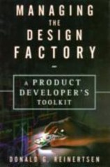 Managing the Design Factory – hardcover, Donald G Reinertsen, 9780684839912