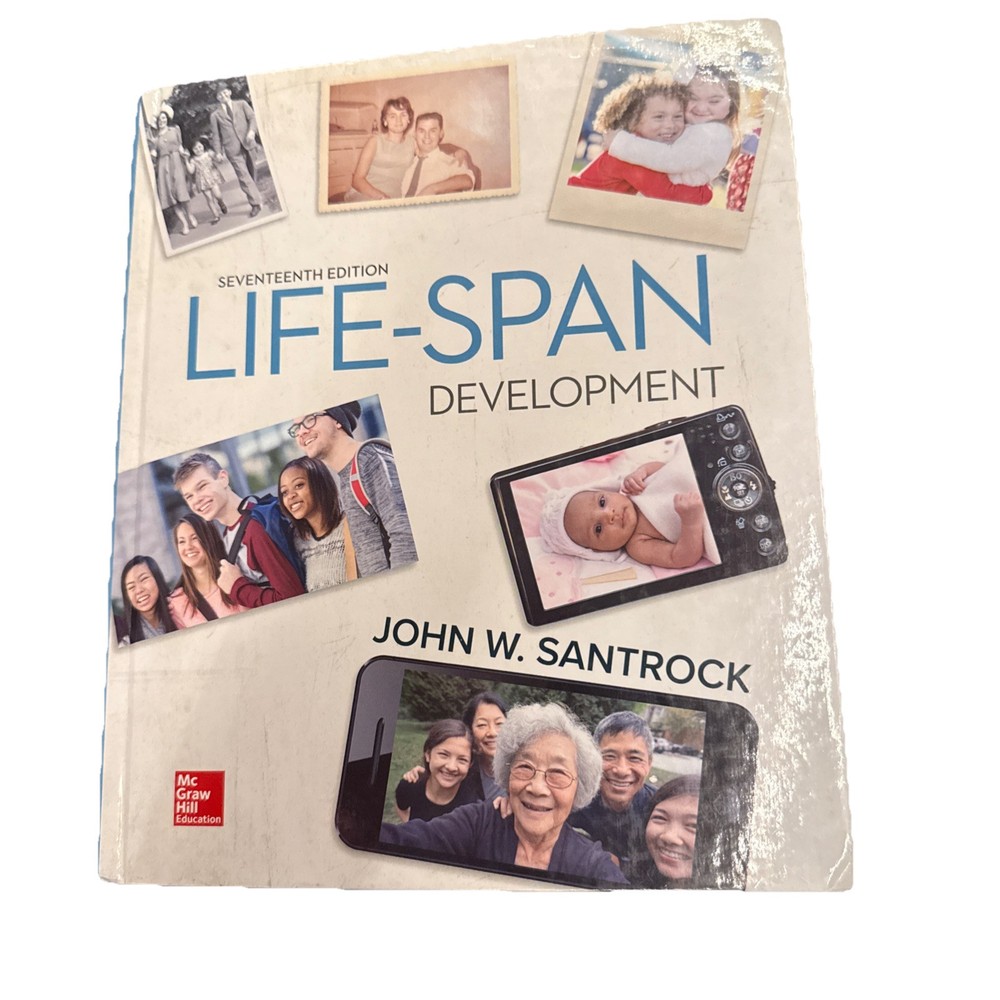 Life-Span Development – Hardcover by Santrock John W. – Good Hardcover Hardback
