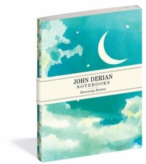 John Derian Paper Goods: Heavenly Bodies Notebooks by John Derian (paperback)