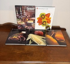 Vintage 1970s Microwave Cookbooks Set Of 5