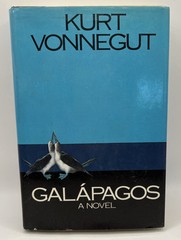 Kurt Vonnegut GALAPAGOS vintage 1985 1st edition Hardback Dust Jacket