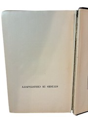 Studies in Christianity by Borden Parker Bowne 1909 Fourth Hardcover Impression