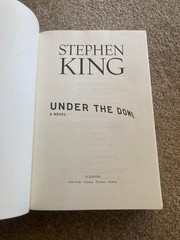 Under the Dome – Stephen King – 1st Edition / Print Hardcover 2009 EXCELLENT!