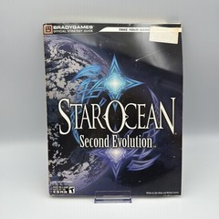STAR OCEAN Second Evolution STRATEGY GUIDE Brady Games AUTHENTIC Square Enix
