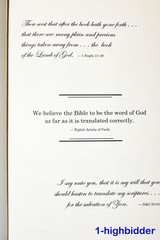 Bible Corrected by Joseph Smith 1st Ed New Old Testament Hardcover Lutes Mormon