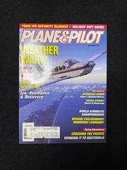 Plane & Pilot Magazine December 1994 Weather Wary Aviation Flying Aircraft