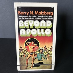 Beyond Apollo Barry N. Malzberg 1974 Pocket Book Vintage Sci-Fi Paperback