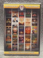 Defender Publishing 70 E-Books Collection Data Disc Library New Factory Sealed