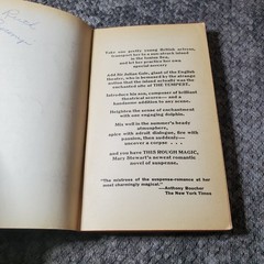Nine Coaches Waiting Mary Stewart 1969 Reprint Suspense Gothic Romance Fawcett