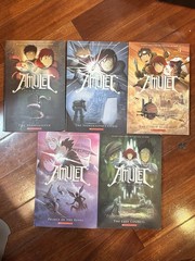 Amulet Book Set: Paperback Books #1-5 by Kazu Kibuishi Lot Of 5 Great Condition