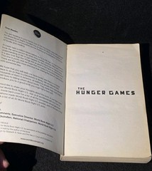 The Hunger Games World Book Night edition 2012 Rare Paperback Book Version