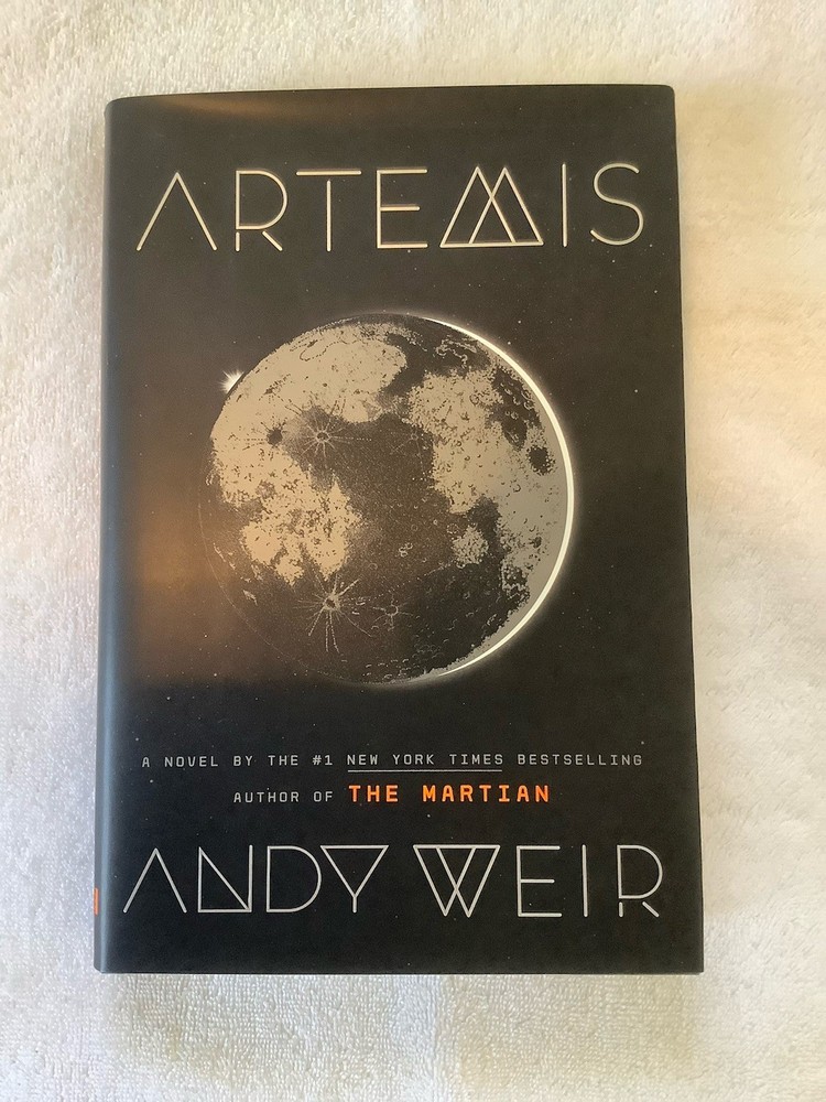 ARTEMIS – ANDY WEIR 1st ED. / 1st PRINT HARDCOVER / NEW UNREAD / PRISTINE