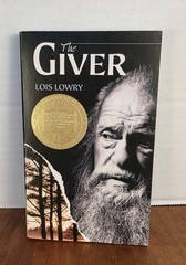 Vintage The Giver Paperback Book 2002 Lois Lowry Juvenile Fiction Educational