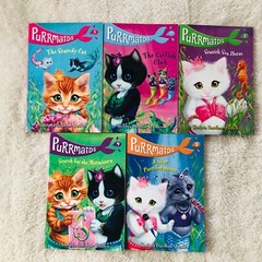 PURRMAIDS Series 5 PB Books (#1 – 5) by Sudipta Bardhan-Quallen Ages 6-9 years