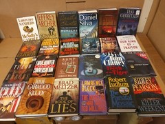 Lot of 16 LBS Hardcover INSTANT COLLECTION GENERAL FICTION HB MIX GENRE BOOK SET