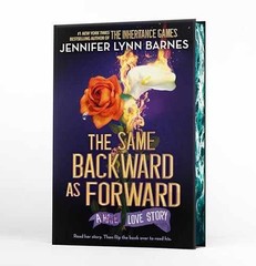 The Same Backward as Forward – Hardcover, by Barnes Jennifer Lynn – Very Good u