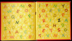 ABC Erika Weihs 1956 Children’s Picture Book Vintage Illustrated Whitman Reading