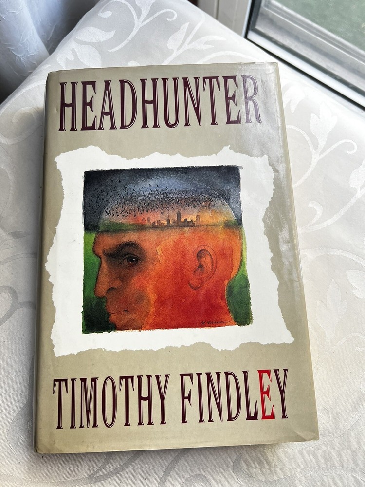 HEADHUNTER By Timothy Findley NOVEL BOOK HARPER COLLINS(cc)